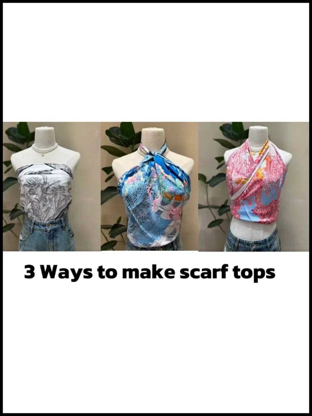 4 Pack Polyester Satin Square Head Scarf for Women Hair Wraps Sleeping